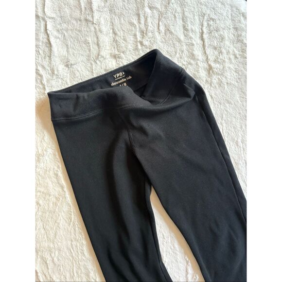 Abercrombie kids rib flare leggings size 9/10 - Picture 2 of 6